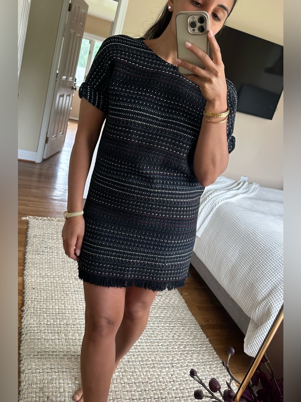 Zara Tweed Mini Dress
